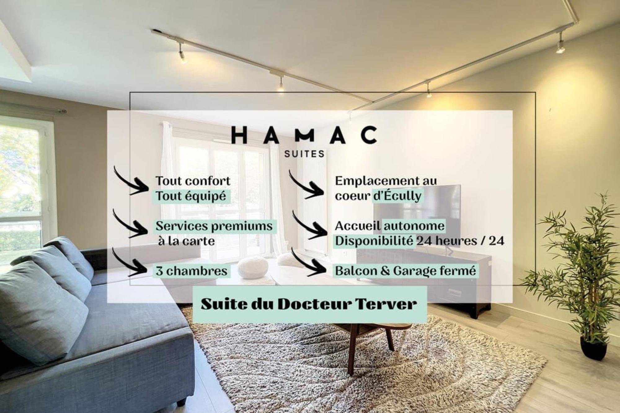 Hamac Suites - Docteur Terver - 6 People Ecully Exterior photo